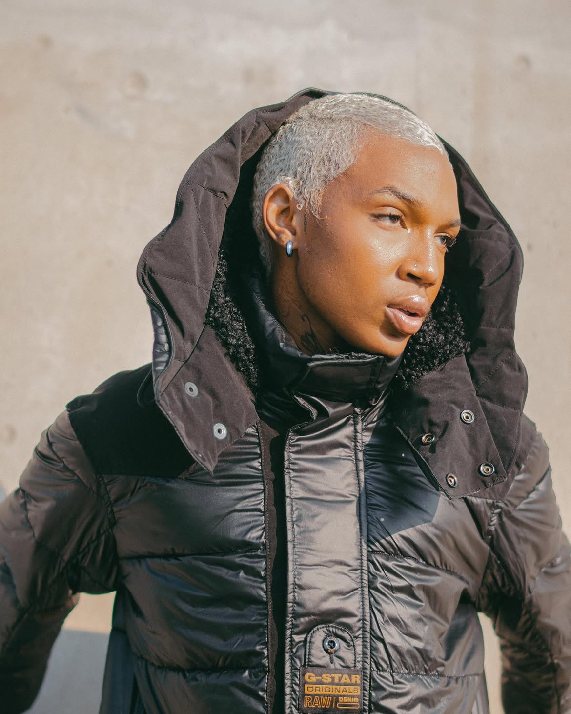 G-Star RAW product styling photographed on Nkuley
