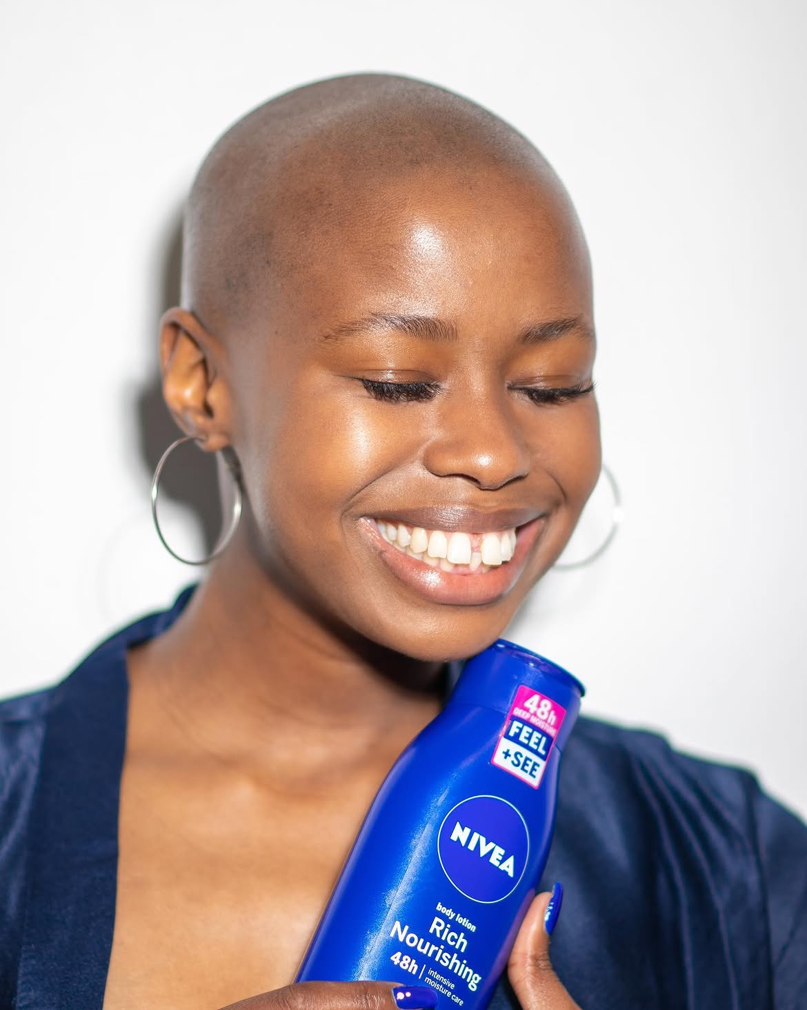 Nivea campaign portrait of Tracy